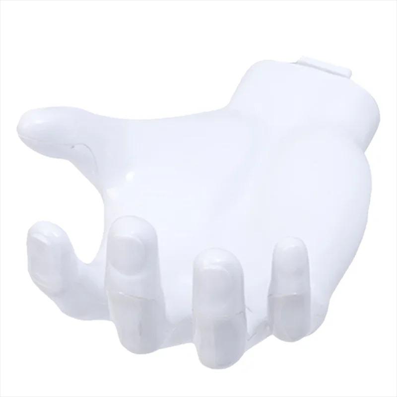 Забавный держатель для мыла в форме ладони, дизайн в форме пальца, настенная вешалка, крючки для ванной комнаты, стеллаж для хранения, декор для дома AVE