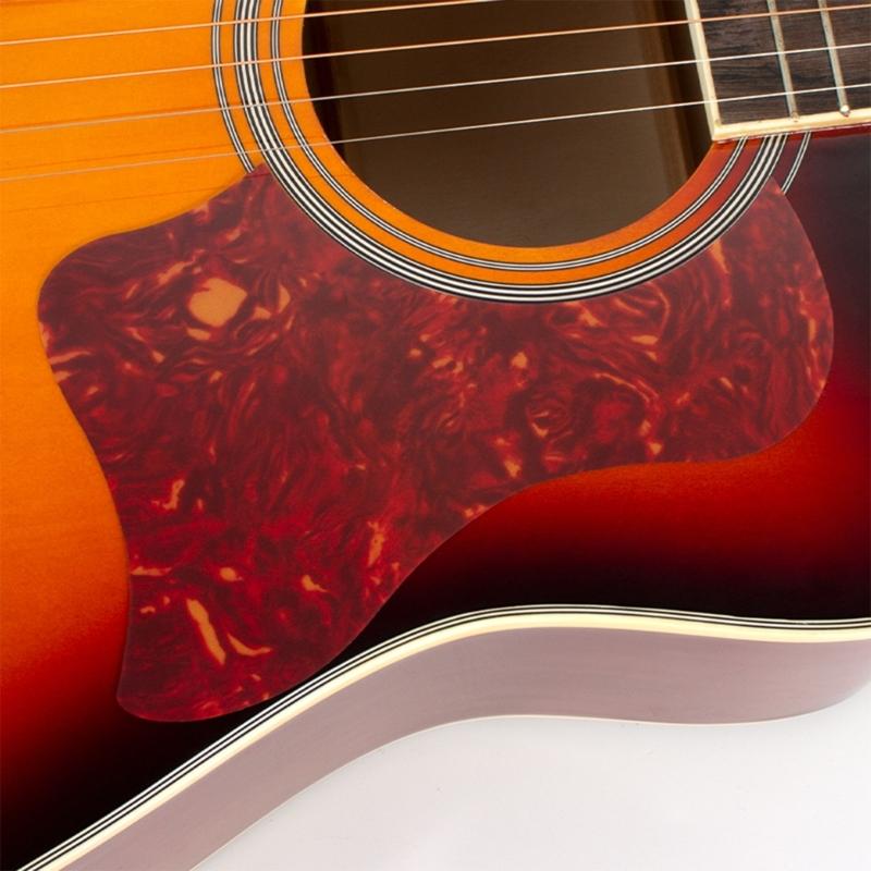 Plastic Guitar Pickguard Adhesive Scratch Plate 38inch/41inch Guitar Anti Scratch Guard Plate Guitar Part Enduring