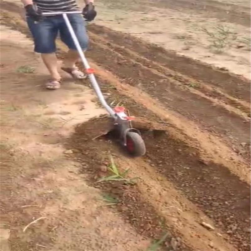 Rural Helper: Hand-Pulled Ditching and Tilling Plow for Single-Person Use