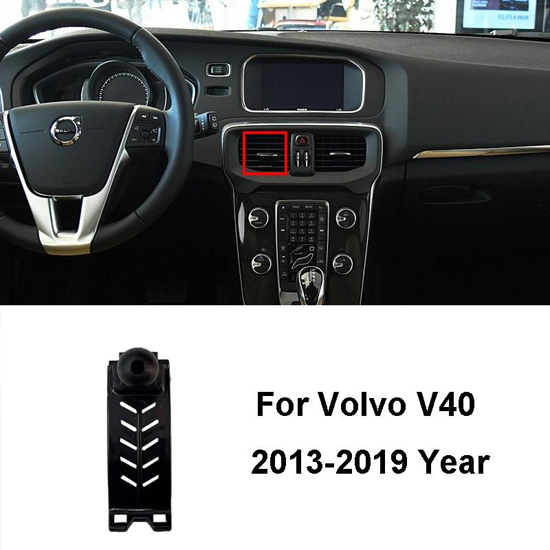 Для Volvo Крепление-держатель для телефона Основание Аксессуар Специально для S60 V60 XC40 2020-2023 S90 V90 XC90 2015-2023 XC60 2009-2022