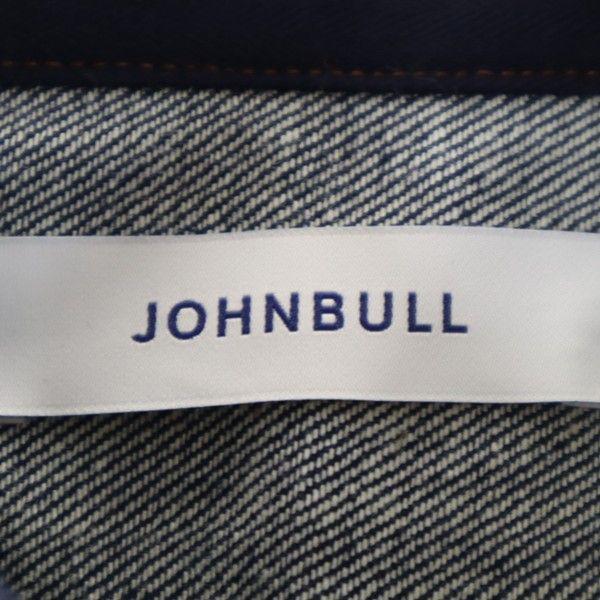 Unused Johnbull Long Sleeve Denim Shirt 36 Indigo Blue Eye Work Shirt Men's Used