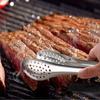Kitchen Tools Cooking Anti-heat Salad Serving Buffet Clamp Stainless Steel BBQ Tongs Food Clip