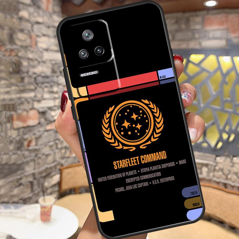 Stars And Treks Case For Xiaomi 15 14 13 Ultra 11T 12T 13T 14T Pro POCO X7 X6 Pro X3 X5 M6 F5 F6 Pro Cover