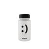 WEMUG Mini Water Bottle, 350ml (Leak-Proof, Highly Airtight Bottle), Gasket-Free, Mini Smile (Clear)