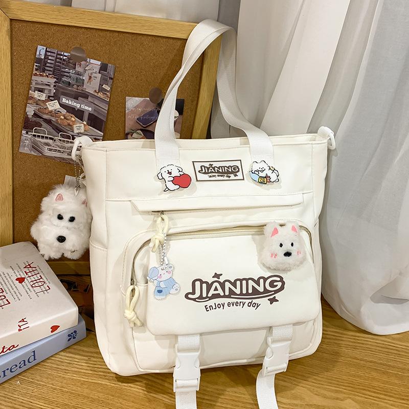 Детские школьные ранцы Ученики начальной школы Девочки Ученики средней школы Большая вместимость Грязеотталкивающий Рюкзак из двух частей