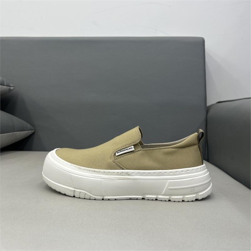 Summer new lazy solid color thick bottom mesh breathable leisure tide board xs