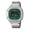 [Casio] CASIO Стандартные цифровые часы W-218HD-3AV Мужские Дешевые Casio Chipkashi Металлический ремешок Серебристый x Зеленый Инвертированный ЖК-дисплей Модель для зарубежного рынка [Параллельный импорт]