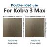 Для Anycubic Kobra 3 max Печатная платформа 420x420 PEI Платформа с двойным покрытием Матовая PEI Порошковое покрытие 3D-принтер Kobra 3 Max Аксессуары