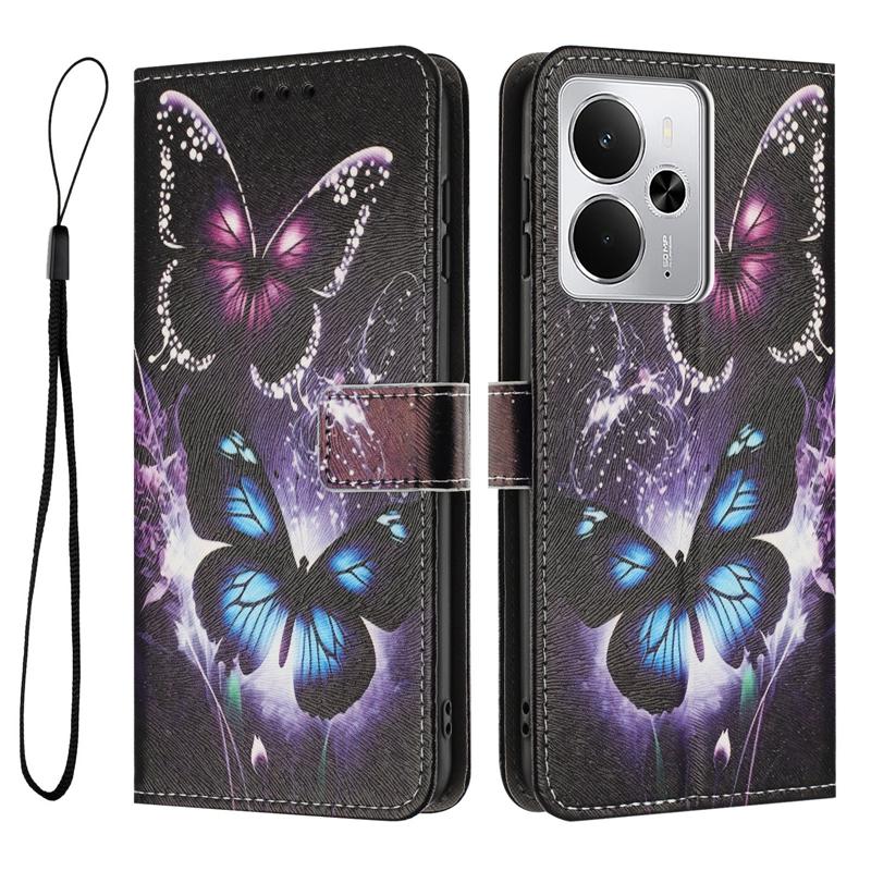For Realme 14 Case 1 Realme14 5G RMX5075 Funda Painted Wallet Protection Phone Case for OPPO Realme 14 14T 5G RMX5078 Cover Etui