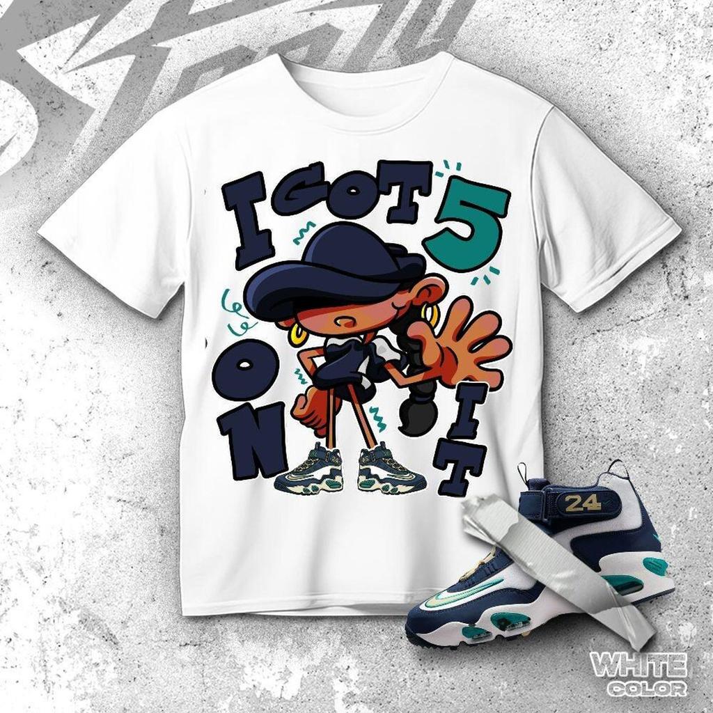 Griffey Max 1 HBCU Swingman Classic Got Five, Shirt match sneaker, Streetwear Graphic Tee for Sneakerhead