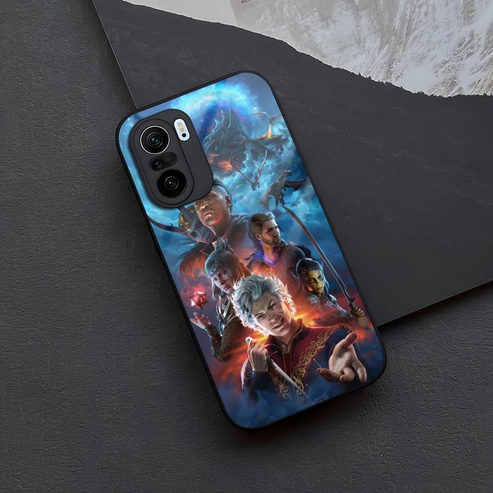 Astarion B-Baldur's Gate 3 Чехол для телефона Закаленное стекло Для Xiaomi 15 14 12 Lite Pro 13 11t Lite POCO M6 M5 X6 X5 X3 F5 F6 Pro