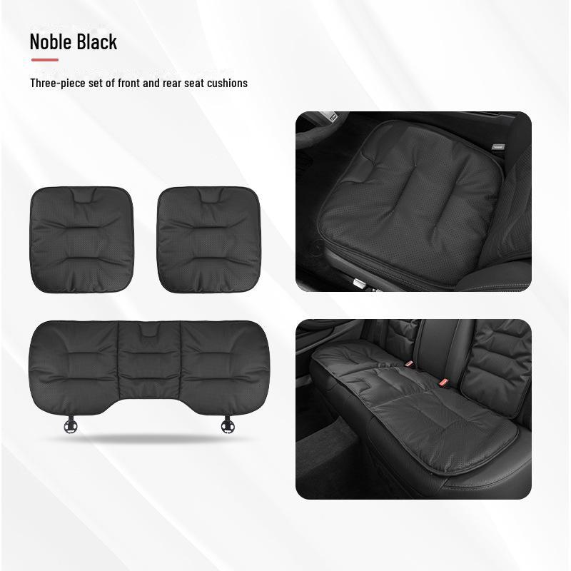 Универсальные вентилируемые подушки для автомобильных сидений из кожи наппа — всесезонные, дышащие, высококачественные, перфорированные, для всех моделей.