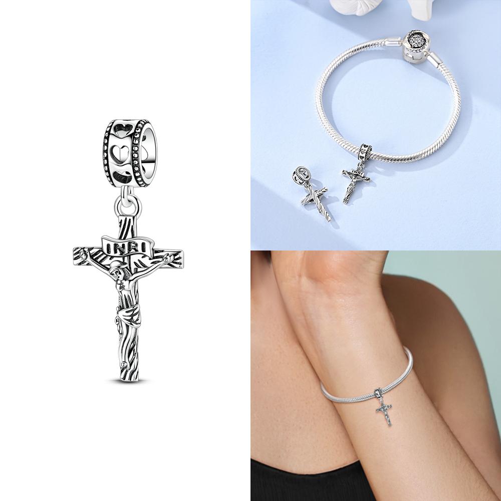 Девушка Оригинальный Лазурный Циркон Лист Кулон Платье Ожерелье Бусины Подходит Браслет Шармы Металлический Аксессуар Изготовление Сделайте свой собственный Аксессуар Подарок Элегантная Мода