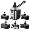 Quick Change Tool Post Set 6 Pcs Lathe Tool Holders for 10"-15" Mini Lathe