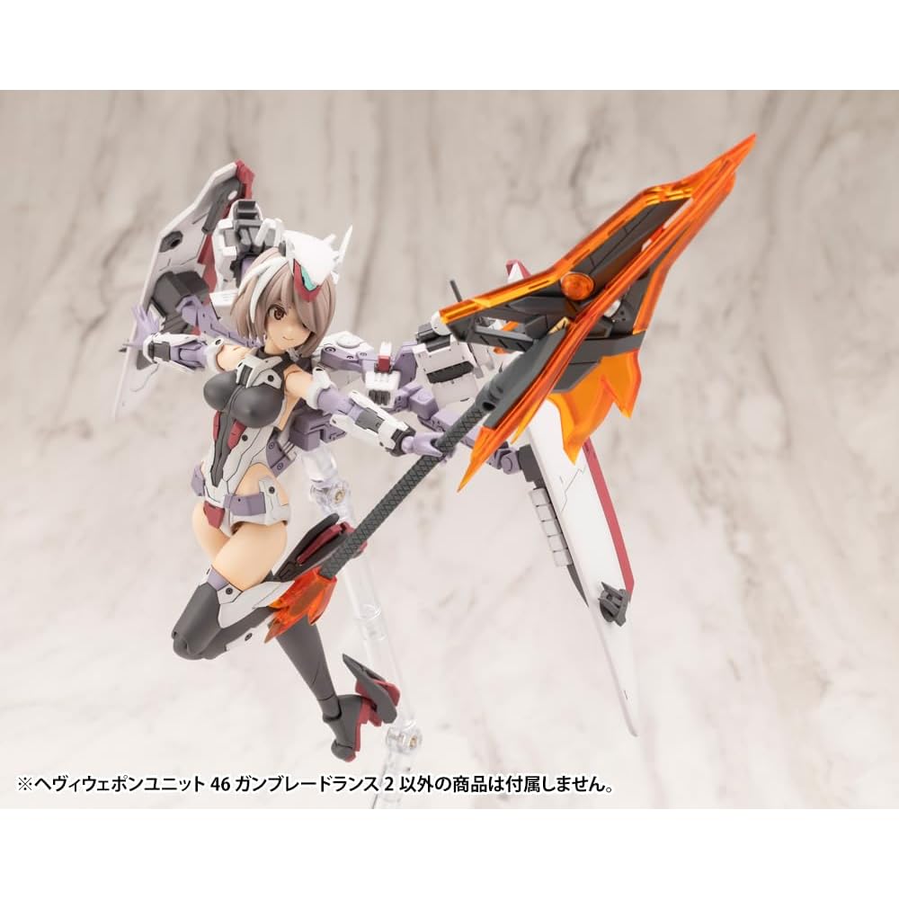 Kotobukiya M.S.G Тяжелое Оружие Блок 46 Ганблейд Копье 220мм Пластиковая Модель Без Масштаба