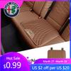 For Auto Breathable Ice Silk Non-slip Mat Seat Cushions Summer Accessories For Alfa Romeo Giulietta 159 156 Mito Giul TJ0