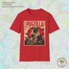 Pugzilla Monster Movie Poster T-Shirt | Vintage Kaiju Pug Graphic