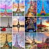 Scenery DIY 5D Diamond Painting Cross Stitch Kits Diamond Embroidery Eiffel Tower Picture of Rhinestone Mosaic Handmade Gift