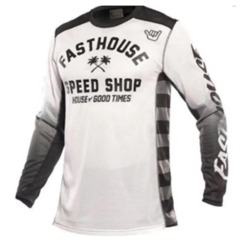 FASTHOUSE Спортивные костюмы для активного отдыха, кросс-кантри, мотоциклетные, велосипедные, быстросохнущие, с длинным рукавом, для гор, Quick-Surrender