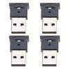 1 шт./4 шт. Автомобильная светодиодная подсветка салона RGB Мини-USB подсветка для ноутбука, дома