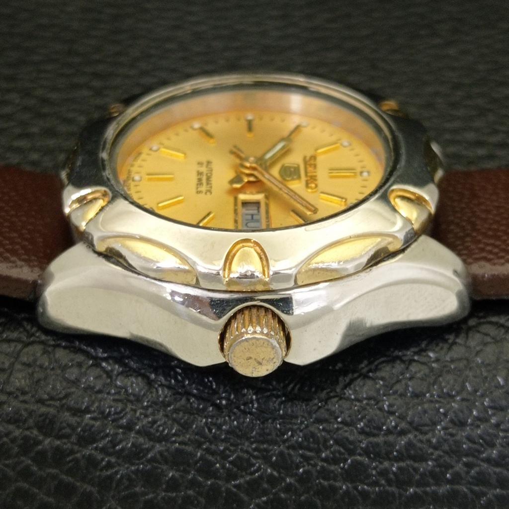 ВИНТАЖНЫЕ ЖЕНСКИЕ АВТОМАТИЧЕСКИЕ ЧАСЫ SEIKO 5 ЯПОНСКИЕ ОРИГИНАЛЬНЫЙ ЦИФЕРБЛАТ a704244-1