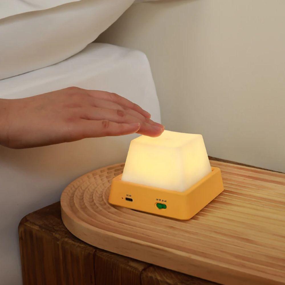 Timing Function LED Night Lights Press Switch Led Lamp Decor Table Lamp Night Light Birthday Gift