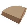 Ongwan Conical Coffee Filter Paper, Soft Texture, 100 Sheets, Easy to Use for Drip Coffee Makers (V02, Unbleached, 100 Sheets)
