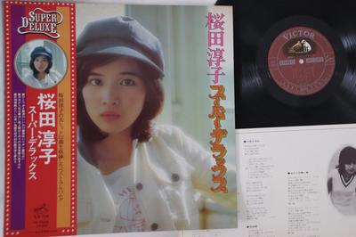 LP Пластинка JUNKO SAKURADA - Jyunko Sakurada Super Deluxe DX10023 VICTOR 1975 Япония Оби Японская Поп/Рок Б/У