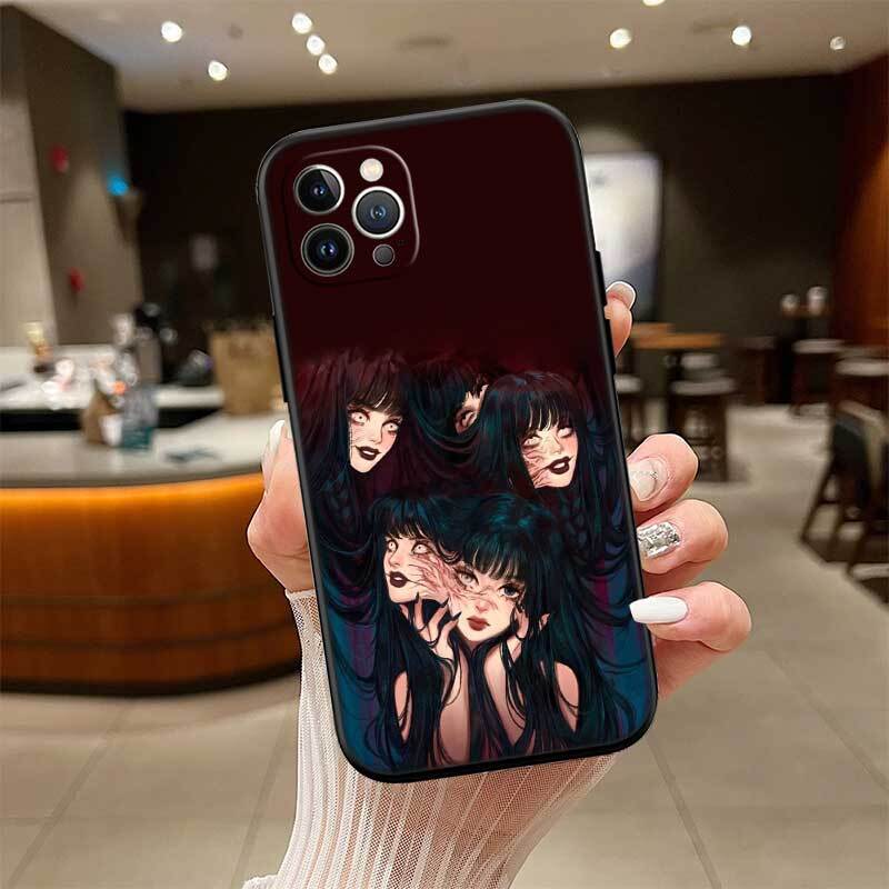 Junji Ito Tomie Phone Case for Xiaomi Poco C40 C51 C50 C55 C65 C71 C75 C85 F8 F7 F6 F5 F3 F2 X7 X6 X4 X3 X2 M7 M6 M5 M4 M3 M2 Pro