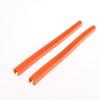 2Pcs Skateboard Deck Guards Protector U Channel Design Rubber And Steel Bumpers Bump Longboard Dance Board Crash Rubber Strip