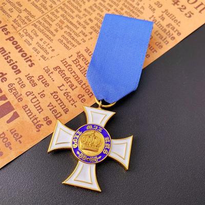 Императорская медаль, Прусский крест с короной, Медаль, Металлический значок, Расписной герб, Брошь и лента, Рождественский подарок, Наполнители для чулка