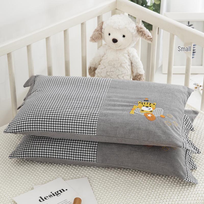 Наволочка детская из чистого хлопка, 30x50 см, с мультяшным рисунком, для подушки ребенка, детского сада и школьника.