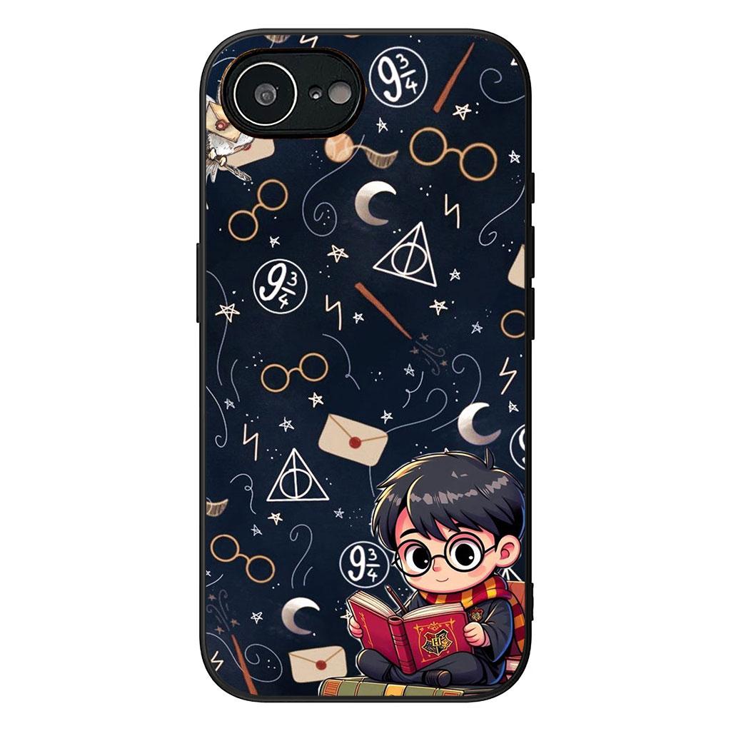 for Samsung Galaxy A25 A37 A57 A12 A14 A31 A41 A50 A51 A70 A71 A72 A21S A04 M15 Note 20 9 8 10 Case Art Owl Harries Wand Potters
