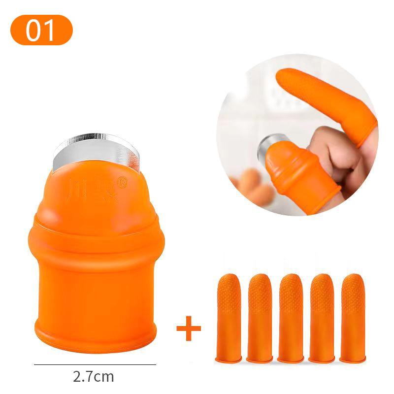 Garden Silicone Thumb Knife, Universal Finger Cutter Vegetable Gardening-Tool