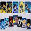 Dragon Ball Vegeta Transparent Phone Case for Motorola Moto G7 G8 G9 G84 G85 G73 G24 G15 Z2 Play Power Plus