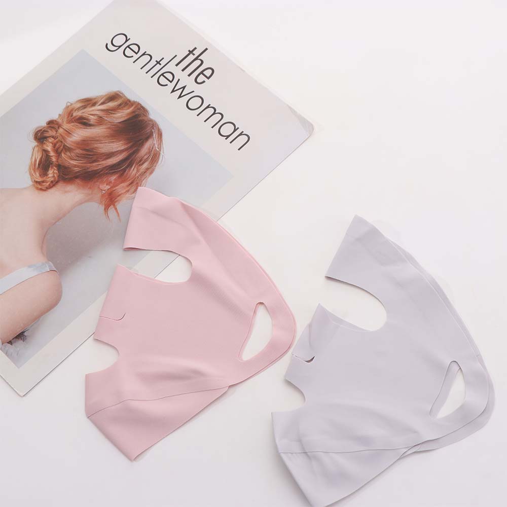 Thin Ice Silk Mask Breathable Face Cover Elastic Sunscreen Face Scarf Riding