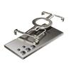 Samsung S24 Ultra Metal Drop-Proof Phone Case with Borderless Magnetic Stand and S23U Airbag for Heat Dissipation