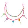 Candy Color Heart Flower Waist Chain With Lobster Clasp For Summer And Winter Fashion