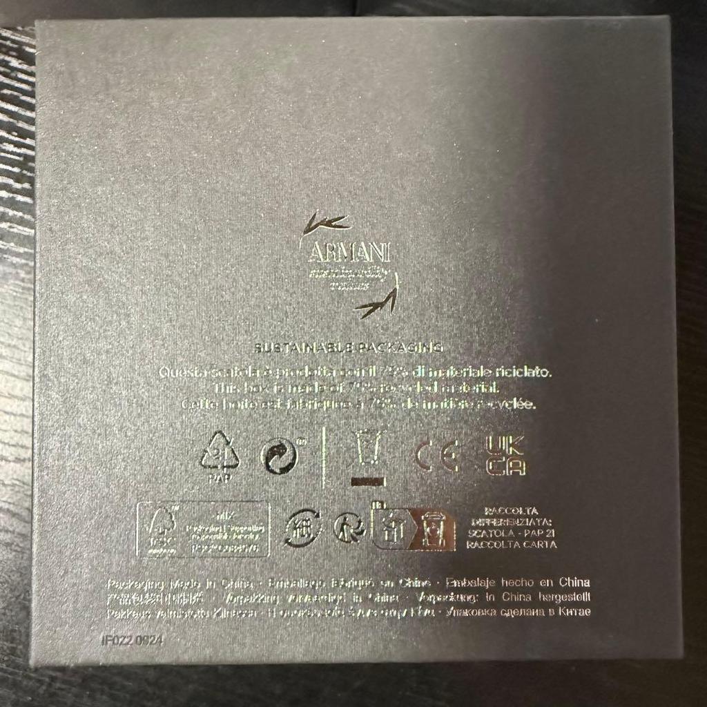 Б/у неиспользованные мужские часы EMPORIO ARMANI AR11638, зеленые