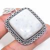 Rainbow Moonstone Handmade 925 Sterling Silver Jewelry Pendant 1.97" M8C30