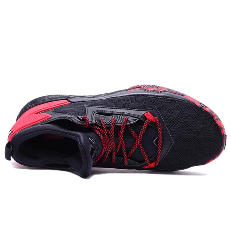 adidas D Lillard 2 'Черный Алый Кардинал' B42387