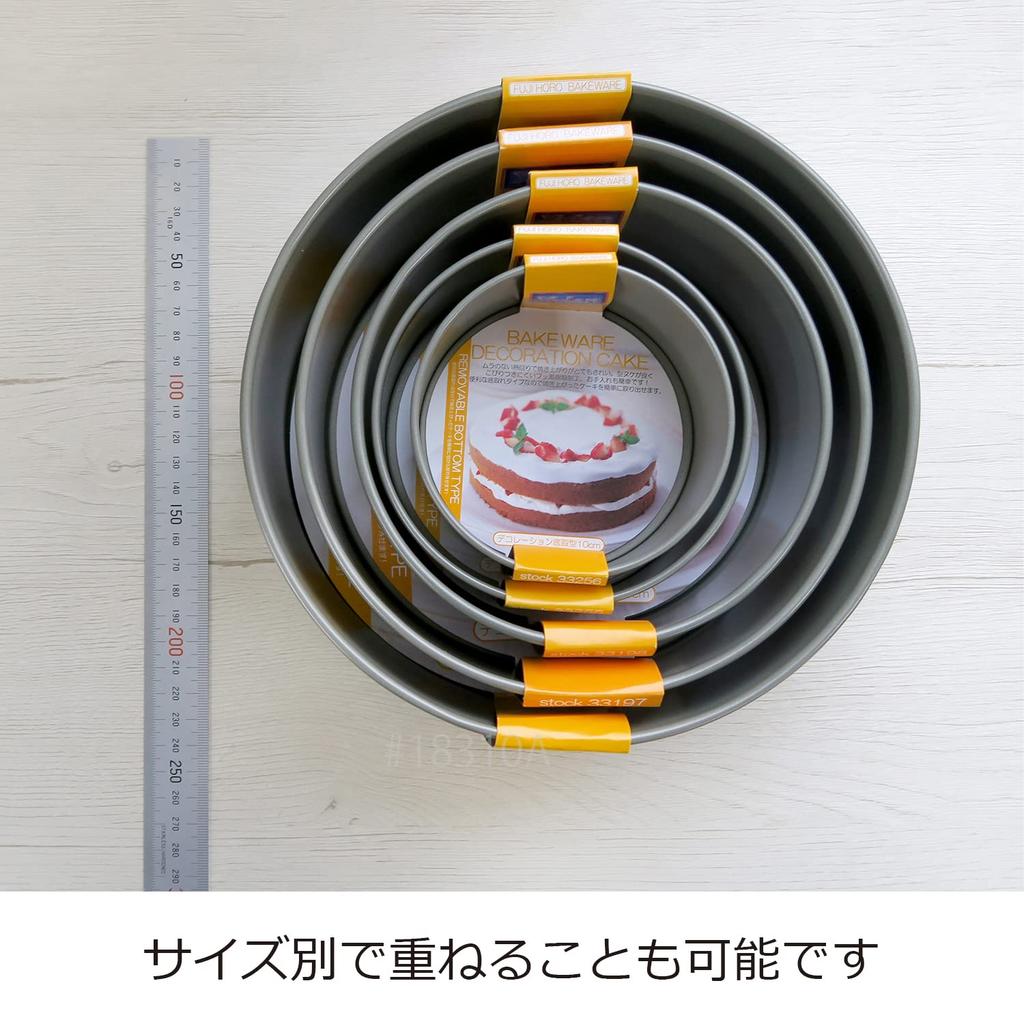 Форма для выпечки Fuji Enamel Декоративное дно Съемное 15см 33198