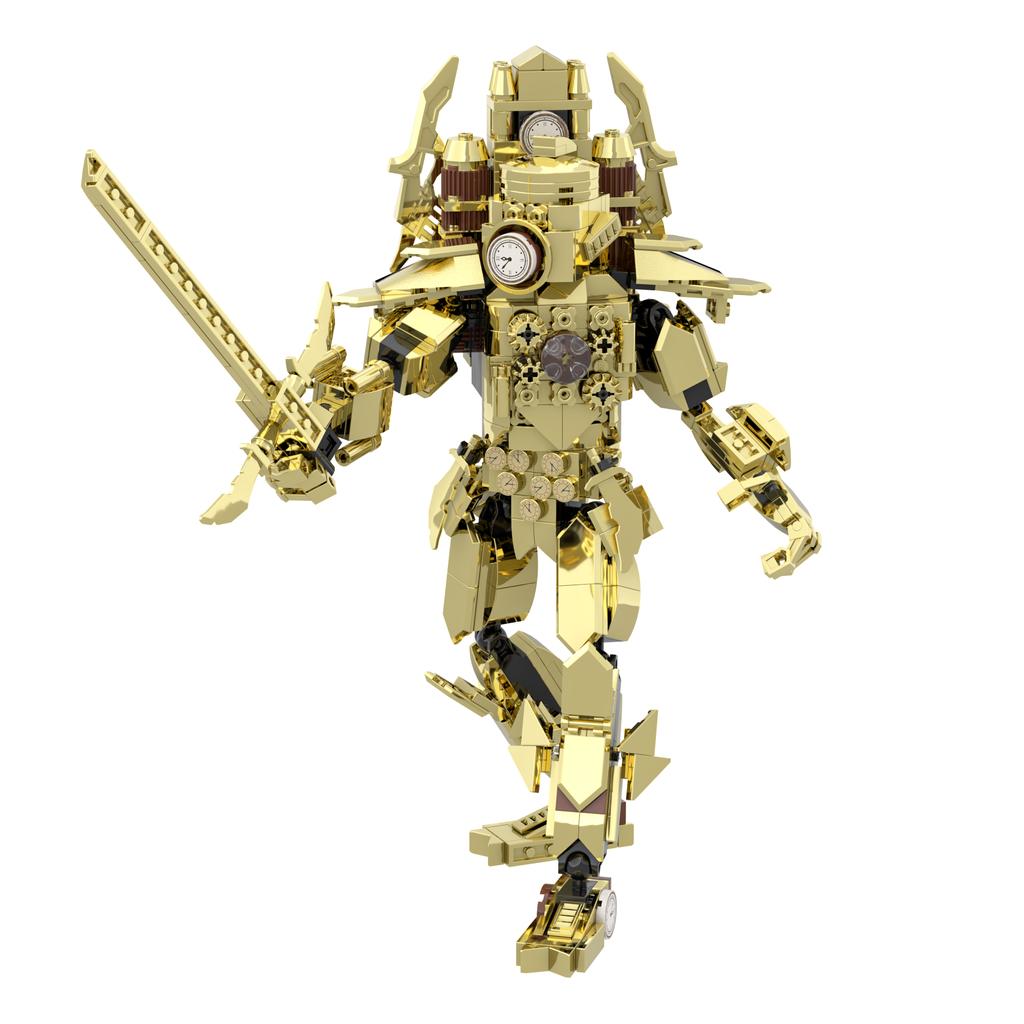 2024 3D Children's Block Plastic Game Designer for Teens and Children Skibidi Toilet 459pcs