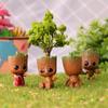 Baby Groot Cartoon Plush Figurine - Cute Guardians of the Galaxy Landscape Decoration Ornament