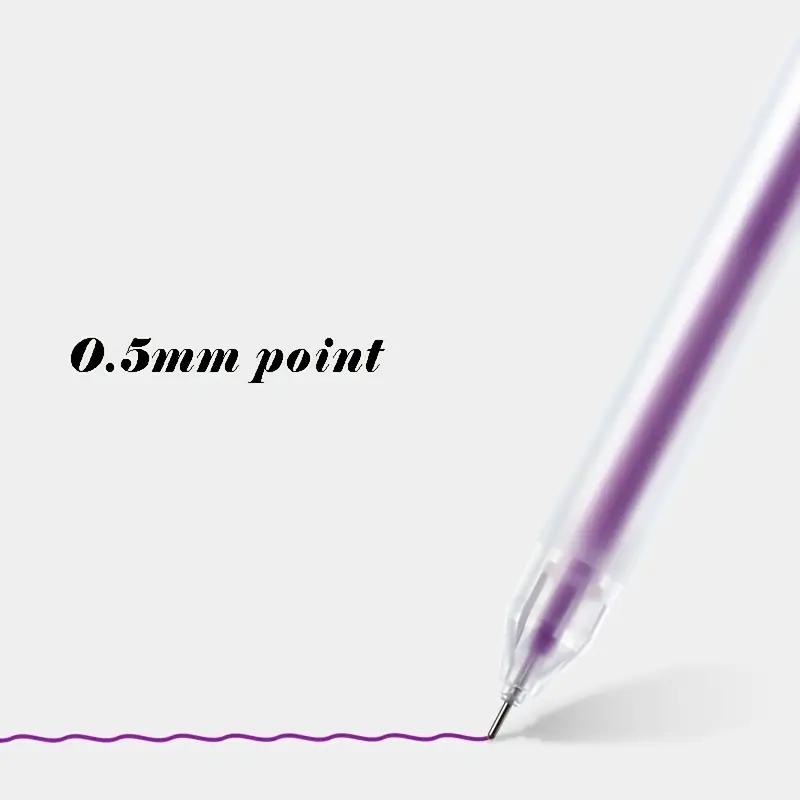 12-Color 0.5mm Gel Pen Set for Journaling and Notes