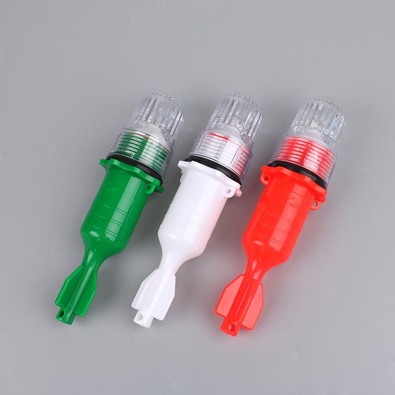 Рыболовный фонарь Подводный маяк для сети Буй Сигнальный фонарь Индикаторная лампа Приманки Лампа для поиска рыбы Мигающая двойная вспышка Лампа