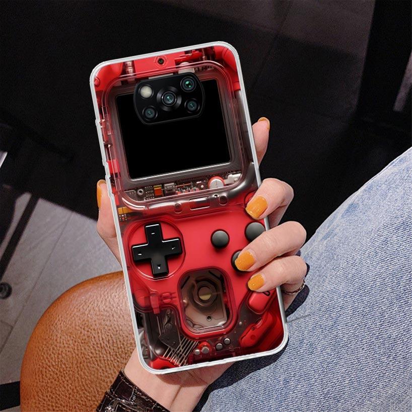 Чехол для телефона в стиле игровой приставки для мальчика для Xiaomi Poco X5 X6 X7 Pro X4 Gt F7 Ultra M8 M7 Redmi 15C 15 13C 13 12C 12 Уникальная крышка C
