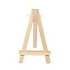Настольный мини-мольберт с холстом Деревянная подставка для дисплея Портативный набор мольберта для рисования Маленький держатель для холста для детей и взрослых