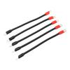 5 Pcs Golf Cart Battery Cable 4 Gauge Pure Copper Wire Kit with Wire Lugs for DC AC 36V 48V Golf Carts