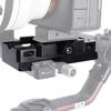 NICEYRIG Quick Release to Manfrotto Standard Plate 563 Plate, Arca-Swiss Converter, 2-in-1 -